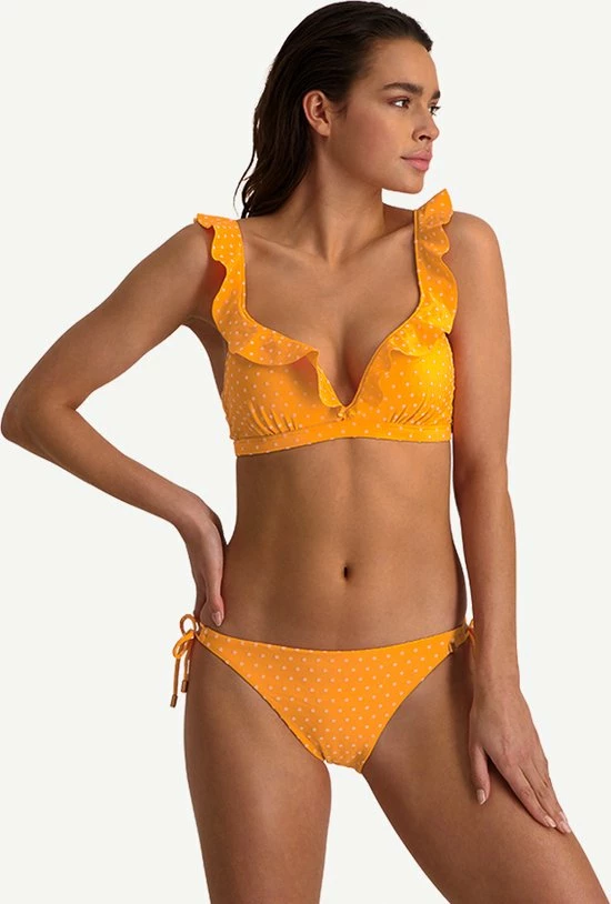 Goedkoop 🛒 Beachlife Velvet Dot Strik 👙 Bikinibroekje - Oranje - Gestipt ⌛ 5 Goedkoop 🛒 Beachlife Velvet Dot Strik 👙 Bikinibroekje - Oranje - Gestipt ⌛ - Afbeelding 3
