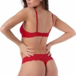 Groothandel 🔔 After Eden RECYCLED String - Rood - Maat XL 😉 -lingerie-dames-badmode Verkoop 550x815 3