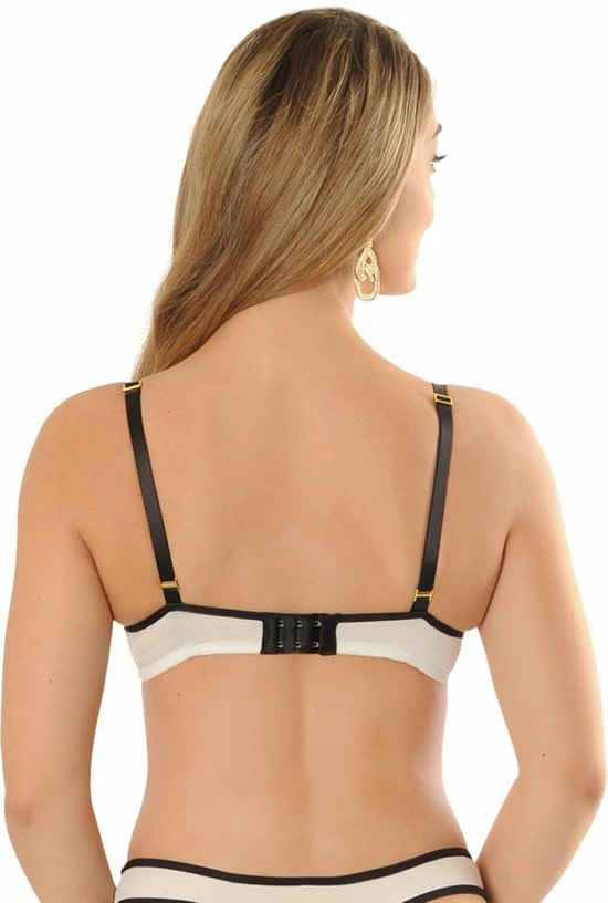 Nieuw π SAPPH - Ceres Push-Up BH - Maat 85A - Wit Zwart - Met Beugel - Dames π 5 Nieuw π SAPPH - Ceres Push-Up BH - Maat 85A - Wit Zwart - Met Beugel - Dames π - Afbeelding 3