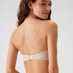 Coupon ⭐ Viuma Milano Viuma Vrouw Beige 610261 Micro Beugelbeha Strapless Bh Dagelijks Comfort Hoogwaardig Kwaliteit 👍 -lingerie-dames-badmode Verkoop 550x817