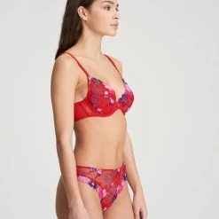 Begroting 🧨 Marie Jo Judith Push-Up Bh 0102447 Red - Maat 75B 👍 -lingerie-dames-badmode Verkoop 550x823 20