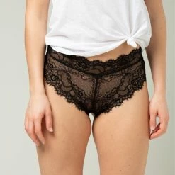 Goedkoop ⌛ INSUA Ondergoed Dames Kant - Hipster Dames - Zwart - 2 Pack - Maat XL ✨ -lingerie-dames-badmode Verkoop 550x823 4