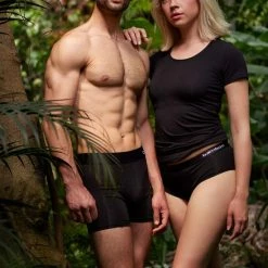 Flash-uitverkoop ⌛ Bamboo Essentials - T 👚 Shirt Dames - Ronde Hals - 3 Stuks - Zwart - M - Bamboe Ondershirt - Onderhemd - Dames 👚 Shirts Korte Mouw 😍 -lingerie-dames-badmode Verkoop 550x824 1