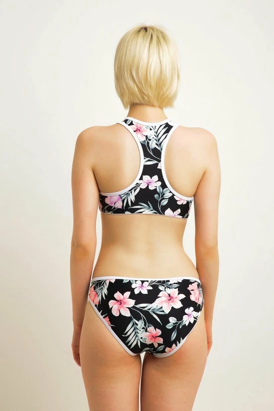 Beste Verkoop ๐ La V Jongedames ๐ Bikini Sport Retro- Pink Flowers - XS (Valt Klein) โ๏ธ 7 Beste Verkoop ๐ La V Jongedames ๐ Bikini Sport Retro- Pink Flowers - XS (Valt Klein) โ๏ธ - Afbeelding 5