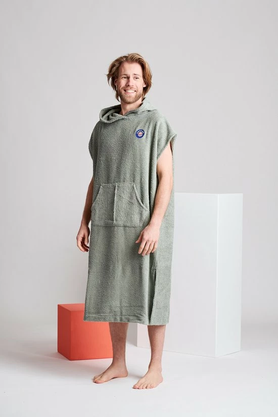 Nieuw π₯° Ponchy Verde Velho - Surf Poncho - Groot π 5 Nieuw π₯° Ponchy Verde Velho - Surf Poncho - Groot π - Afbeelding 3