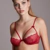 Aanbiedingen 🧨 Merkloos Nina Dames Lingerie Niet Voorgevormde Beugel BH | Black Friday SALE - ROOD - Maat 85B 🔔 -lingerie-dames-badmode Verkoop 550x825 144