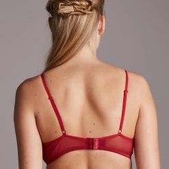 Aanbiedingen 🧨 Merkloos Nina Dames Lingerie Niet Voorgevormde Beugel BH | Black Friday SALE - ROOD - Maat 85B 🔔 -lingerie-dames-badmode Verkoop 550x825 151