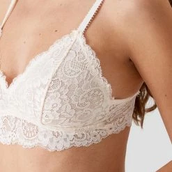 Promo 👏 Viuma Milano Viuma Vrouw Ecru 690061 Kanten Beha Bh Zonder Beugel Dagelijks Comfort Hoogwaardig Kwaliteit 👍 -lingerie-dames-badmode Verkoop 550x825 164
