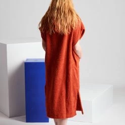 Beste deal 😀 Merkloos Ponchy - Surf Poncho - Handdoek Poncho – Marrom Velho - Maat Klein - Slim Fit – Uniseks - Katoen 🔥 -lingerie-dames-badmode Verkoop 550x825 174