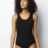Gloednieuw ✔️ Merkloos DONEX-Bodysuit Met Brede Band-1 Stuk-Ondergoed Voor Dames-zwart-maat M 🎁