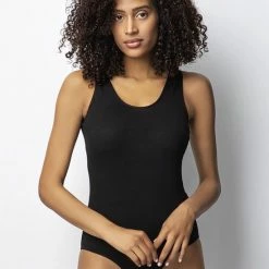 Gloednieuw ✔️ Merkloos DONEX-Bodysuit Met Brede Band-1 Stuk-Ondergoed Voor Dames-zwart-maat M 🎁 -lingerie-dames-badmode Verkoop 550x825 59