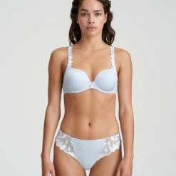 Gloednieuw 🌟 Marie Jo Agnes Voorgevormde Beugel Bh 0102596 Pale Blue - Maat 85D 🥰 -lingerie-dames-badmode Verkoop 550x825 69