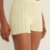 Begroting 👏 Na-KD Dames Broek Loungewear - Organic Pointelle Shorts - XL - Geel ⌛ -lingerie-dames-badmode Verkoop 550x826 6